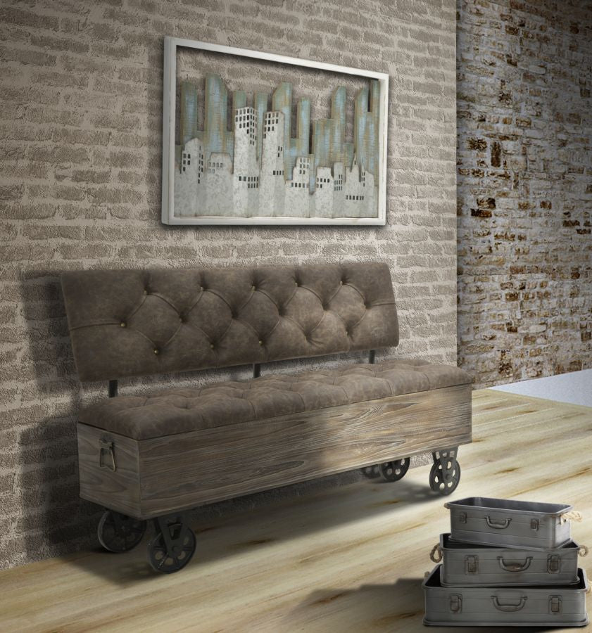 Klupica industrija cm 121x52x75