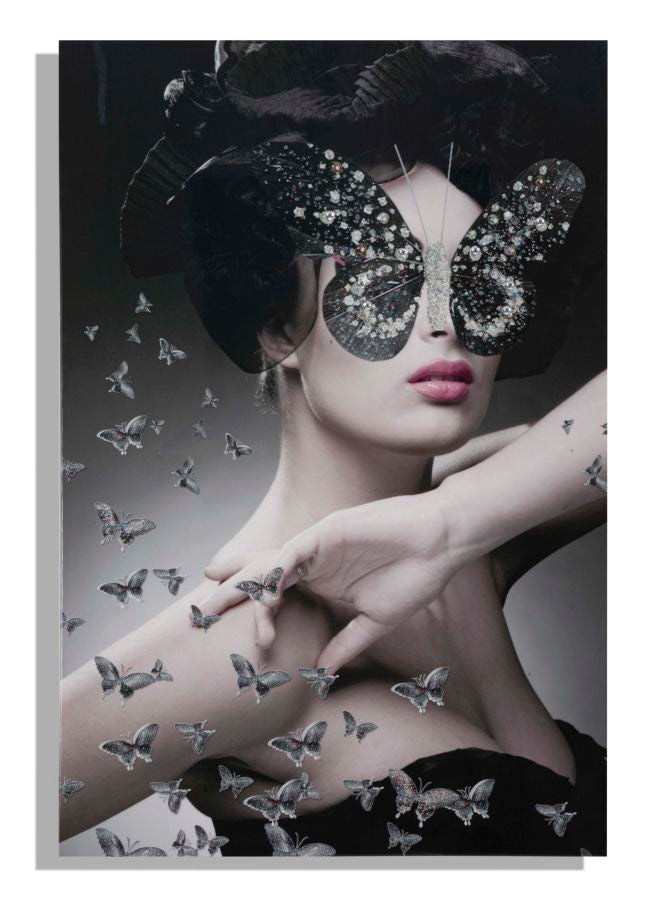 Slika sa aplikacijama dark lady cm 80x3,8x120