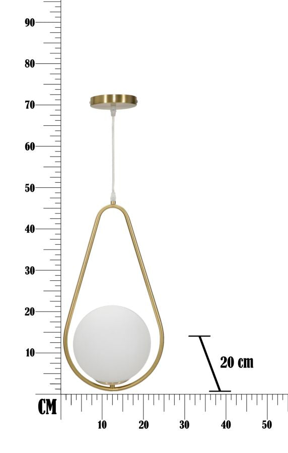 Stropna lampa ELISE 46x24x20 cm
