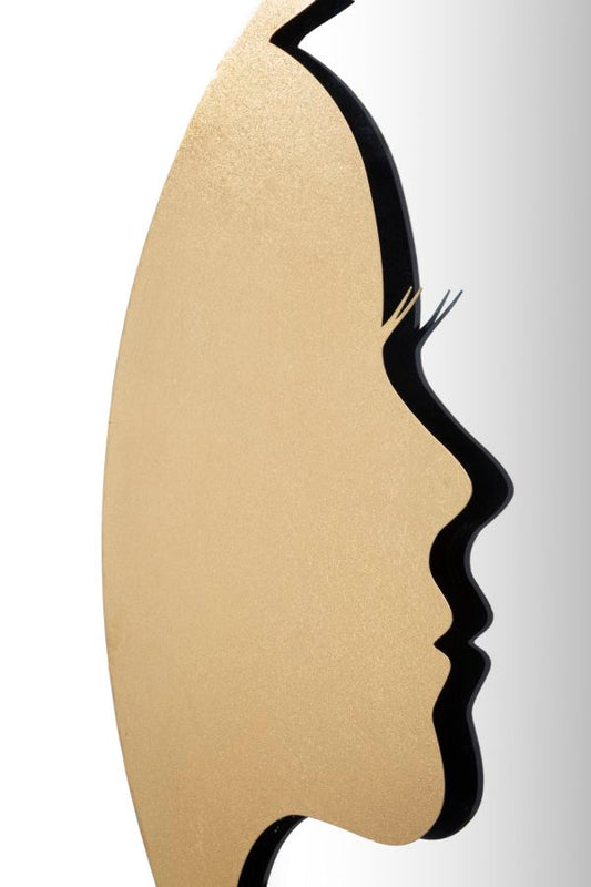 Zidno ogledalo lady luxy -b- ø cm 80x2,5 (ogledalo cm ø 72)
