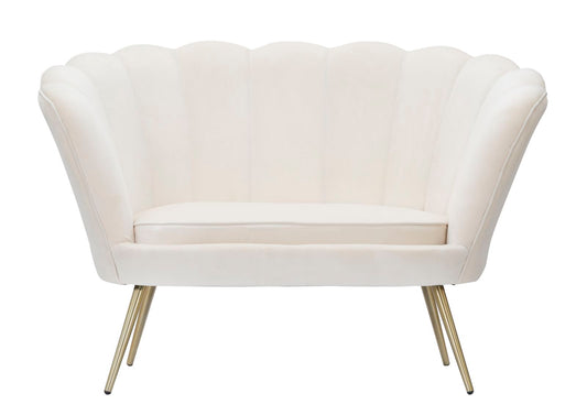Sofa Vienna crema cm 130x74x84