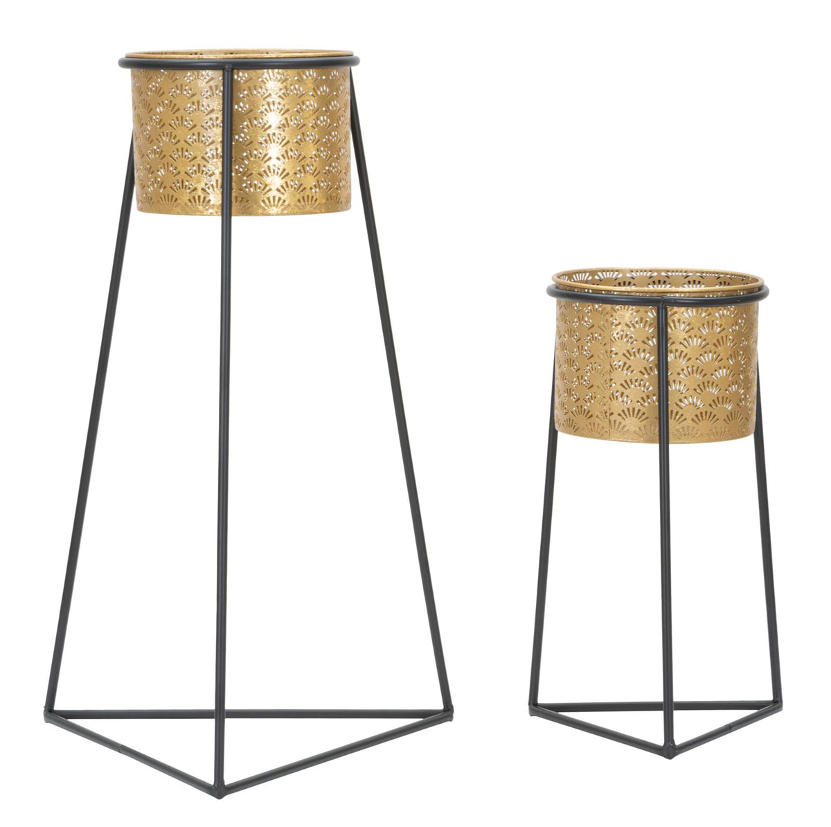 Držač za cvijeće par glax cm ø 43x36x70-27x23x45