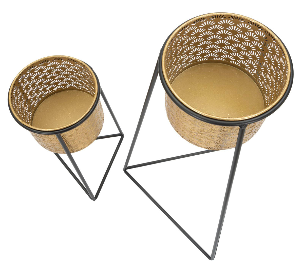 Držač za cvijeće par glax cm ø 43x36x70-27x23x45