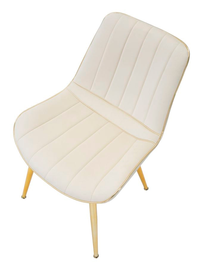 Stolac Paris kremno-zlati set 2 kom. cm 51x59x79