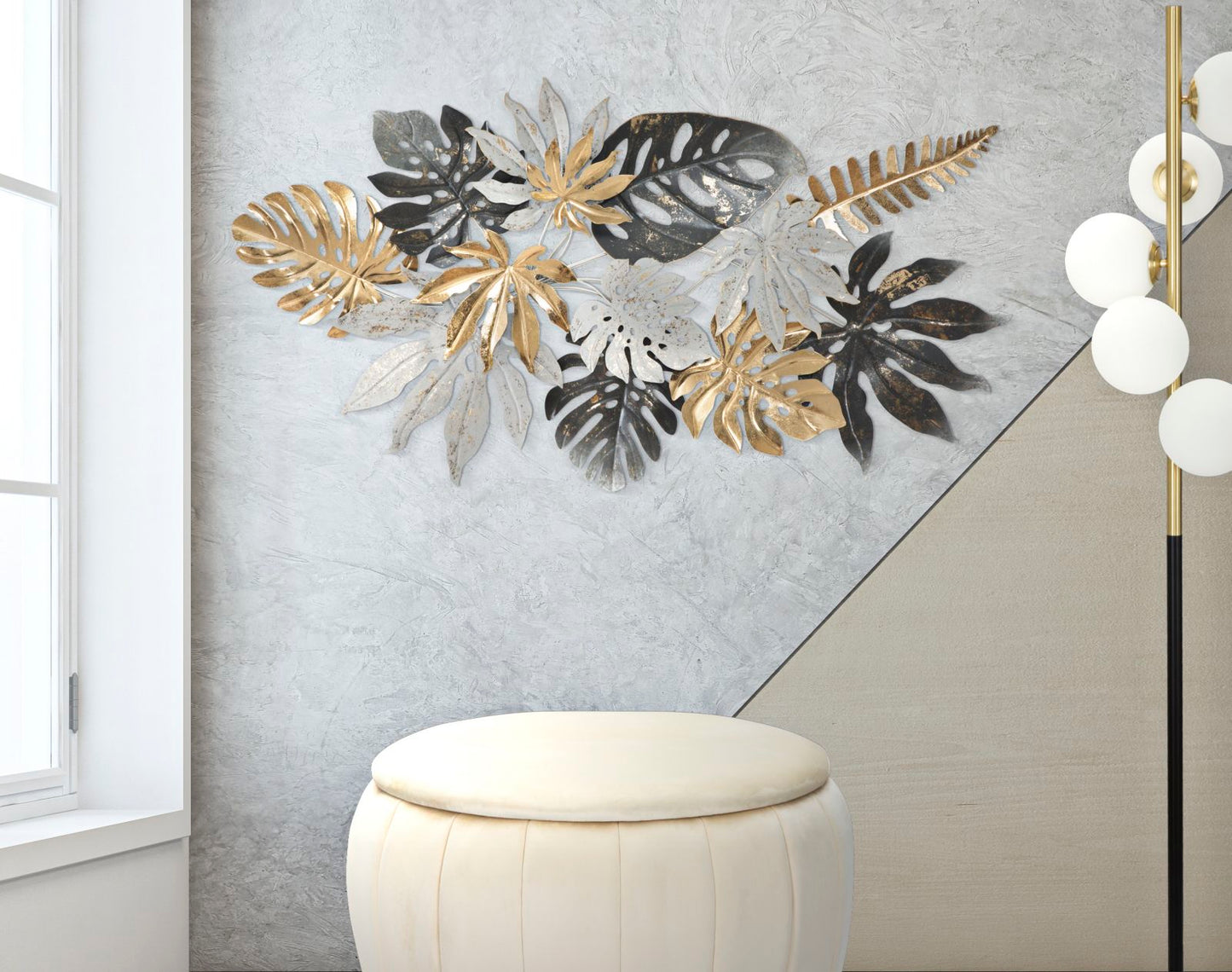 Zidni metalni panel luw cm 145x9,5x80