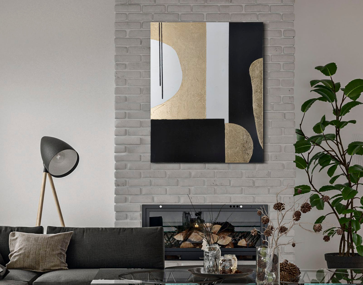 Zidna slika CATALINA 100x80x2,7 cm
