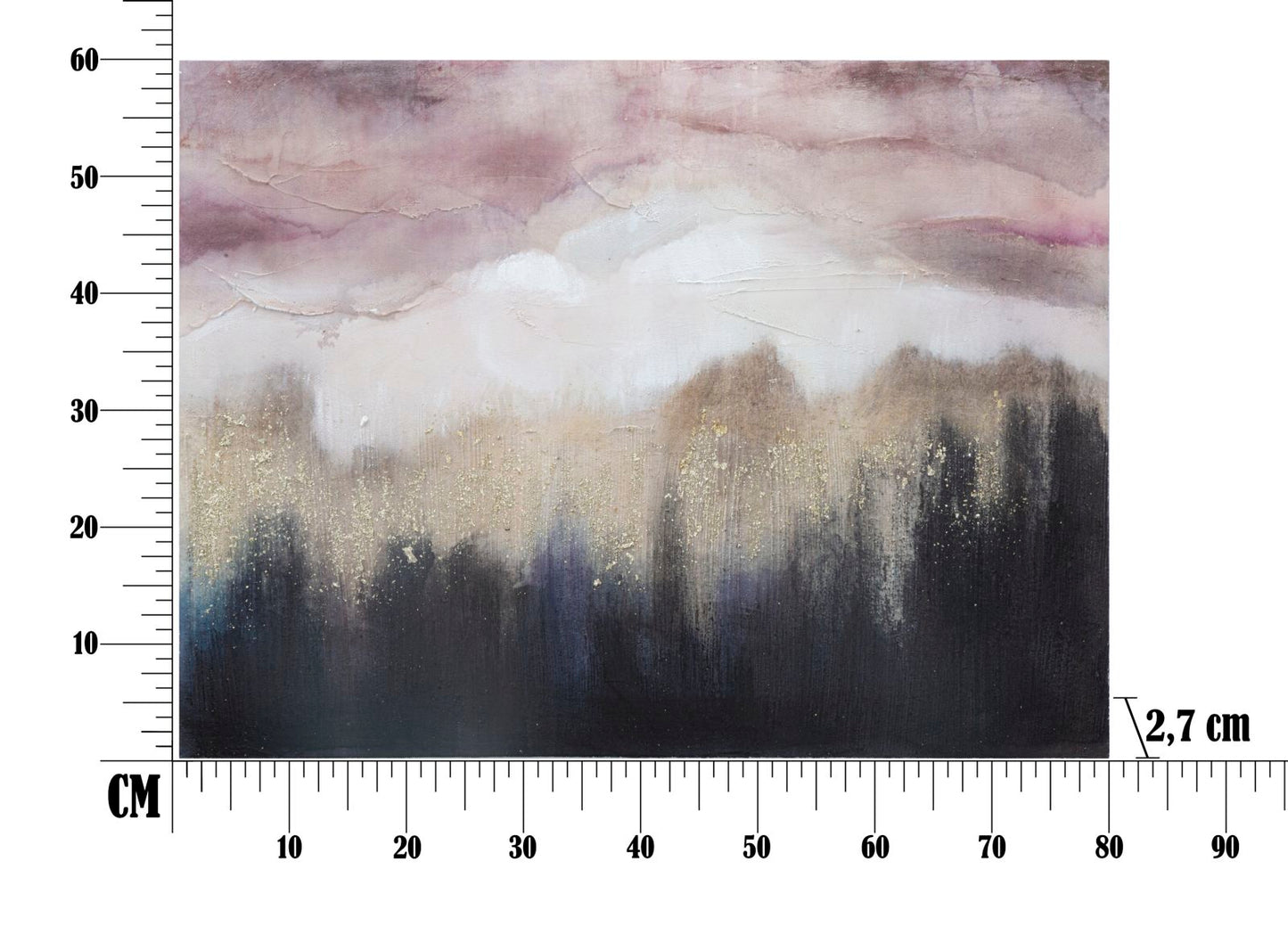 Zidna slika MILOST 60x80x2,7 cm