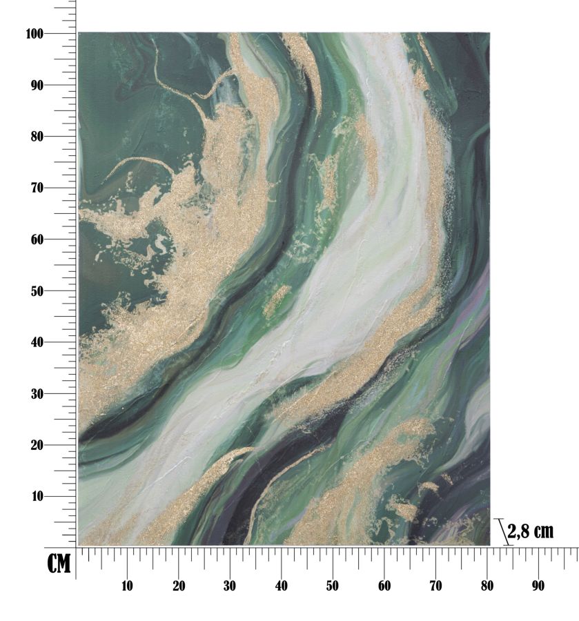 Zidna slika KAYLANI 100x80x2,8 cm