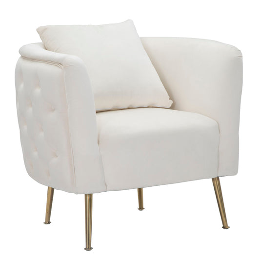 Fotelja Bucarest crema cm 76x74x73
