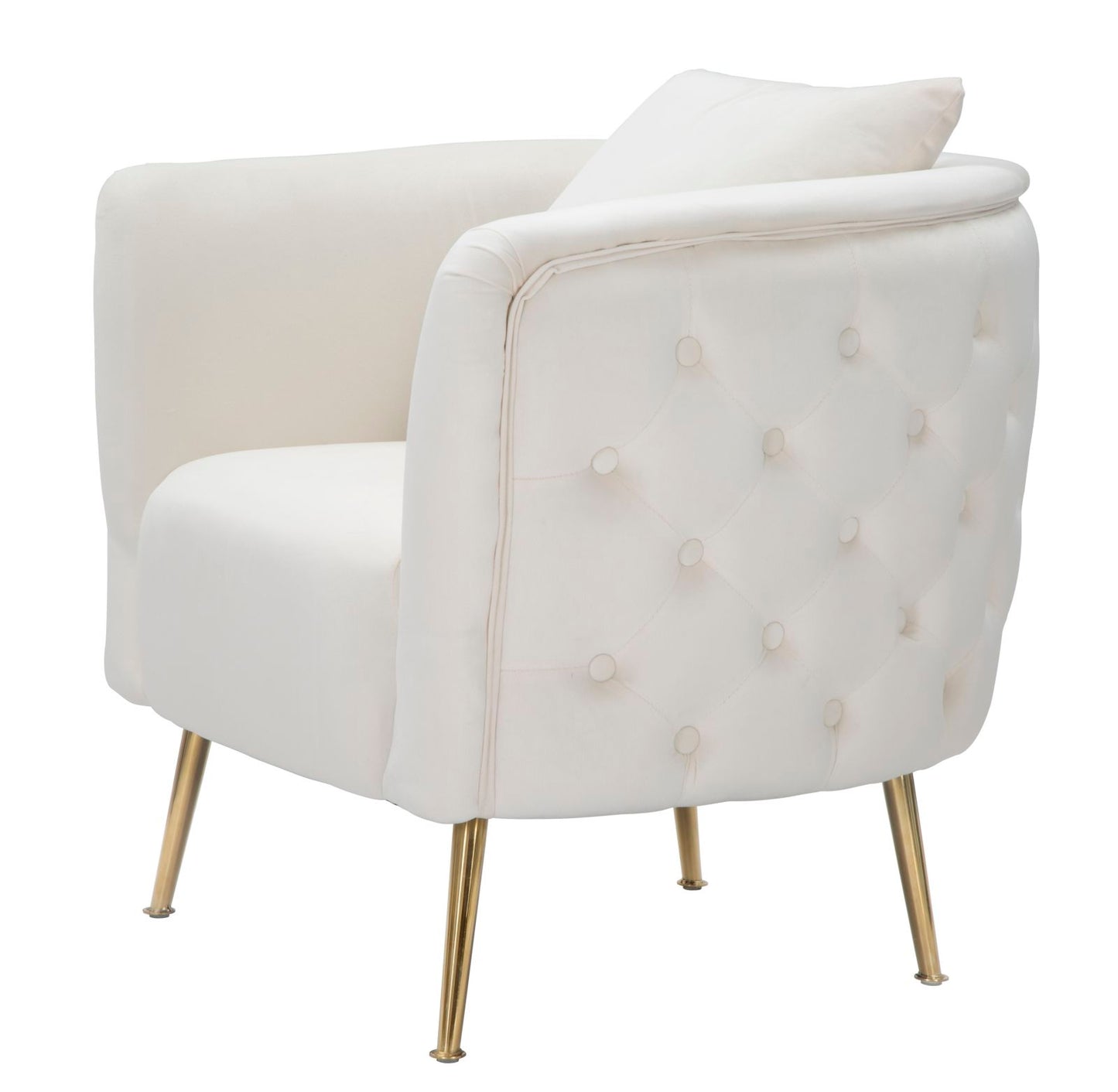 Fotelja Bucarest crema cm 76x74x73