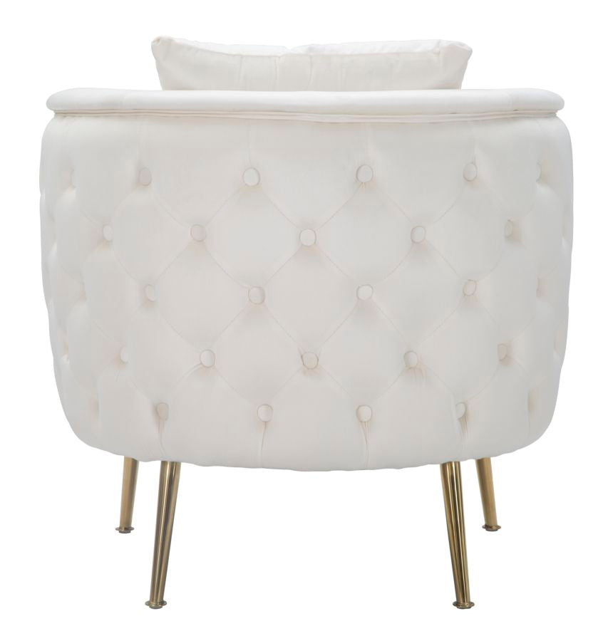 Fotelja Bucarest crema cm 76x74x73