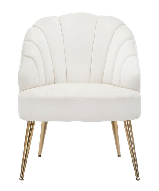 Fotelja školjka Crema cm 65x69x84