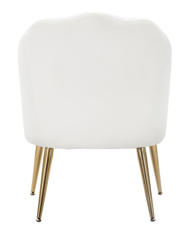 Fotelja školjka Crema cm 65x69x84
