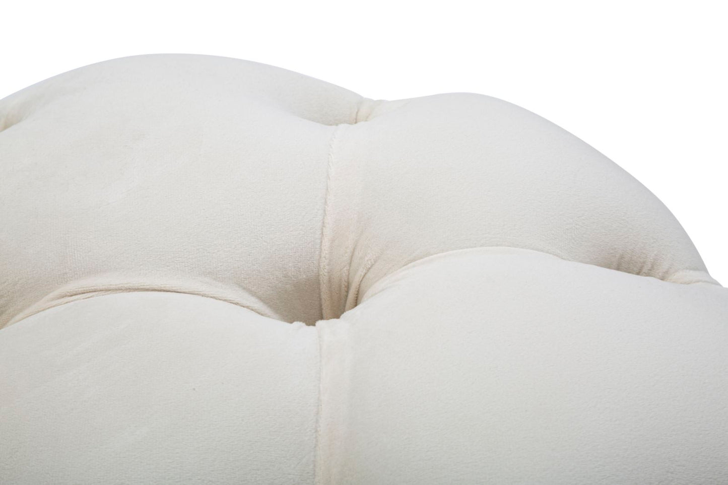 Taburet-spremište Rich crema cm ø 55x42