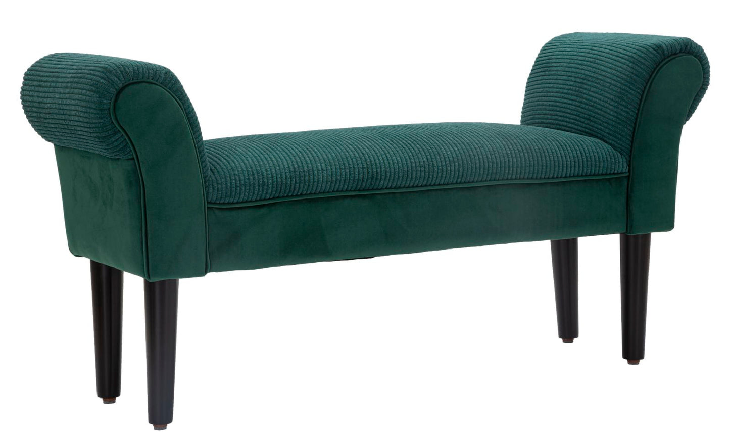 Klupa baršun crema cm 102x31x51