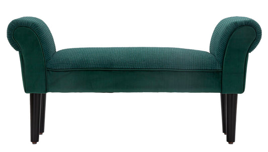 Klupa baršun crema cm 102x31x51