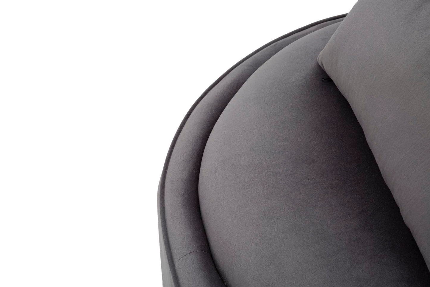Fotelja Paris space grigio-silver cm ø 84x72