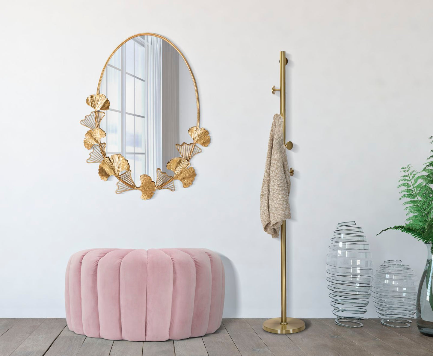 Tabure Hell Rosa cm 80x54x42