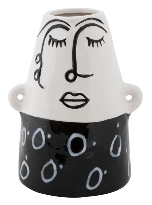 Vaza thinking face cm 16,2x13,3x21