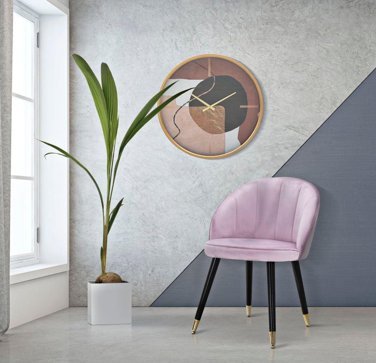 Stolica Loty ružičasta cm 57x58x80