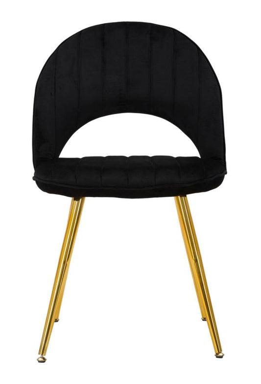Stolica Flex nera cm 52x48x78 set 2pz