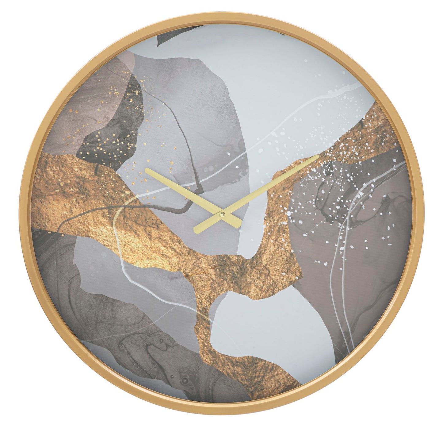 Zidni sat art grey cm ø 60x6