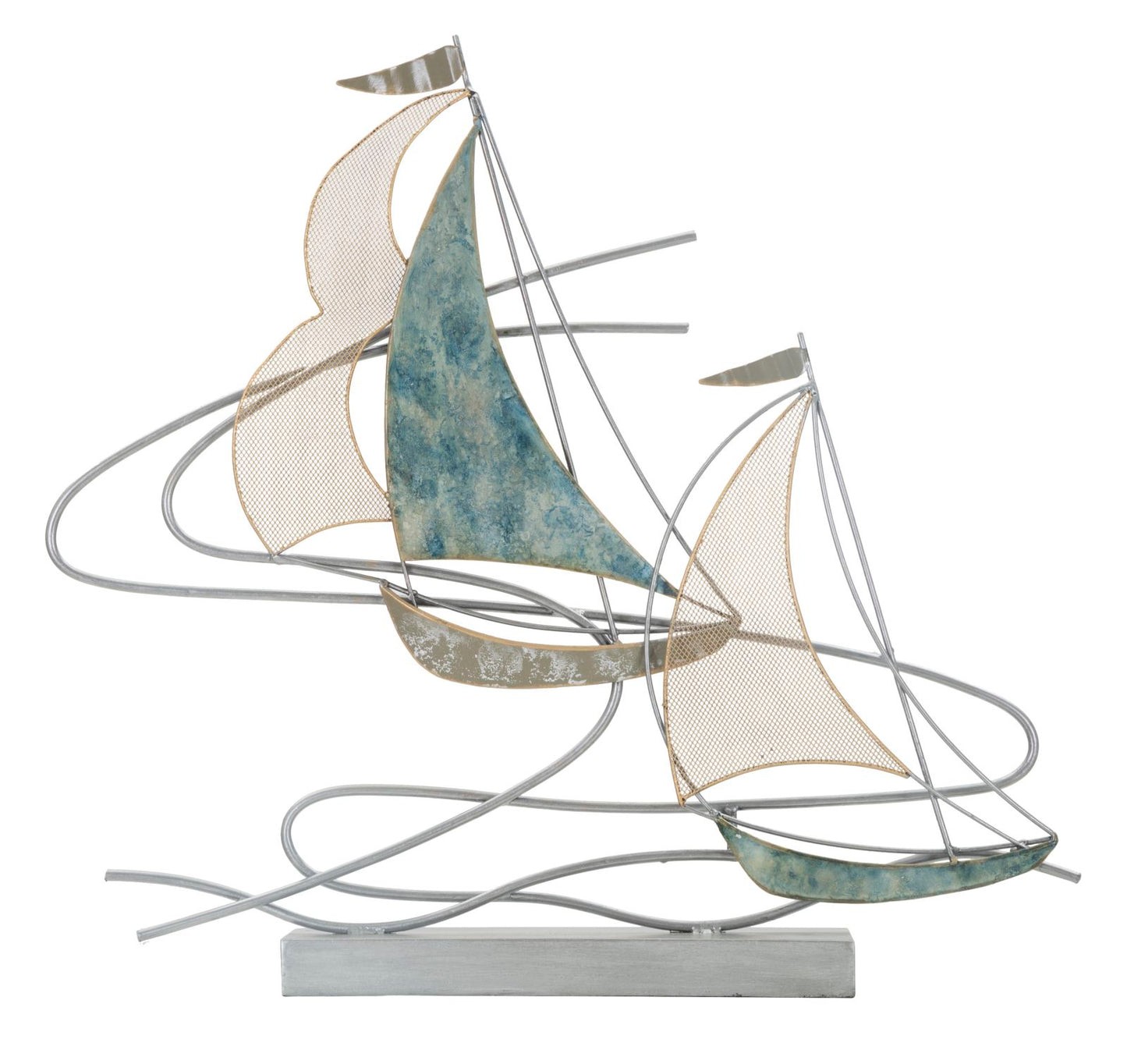 Skulptura regata cm 64x8,9x60