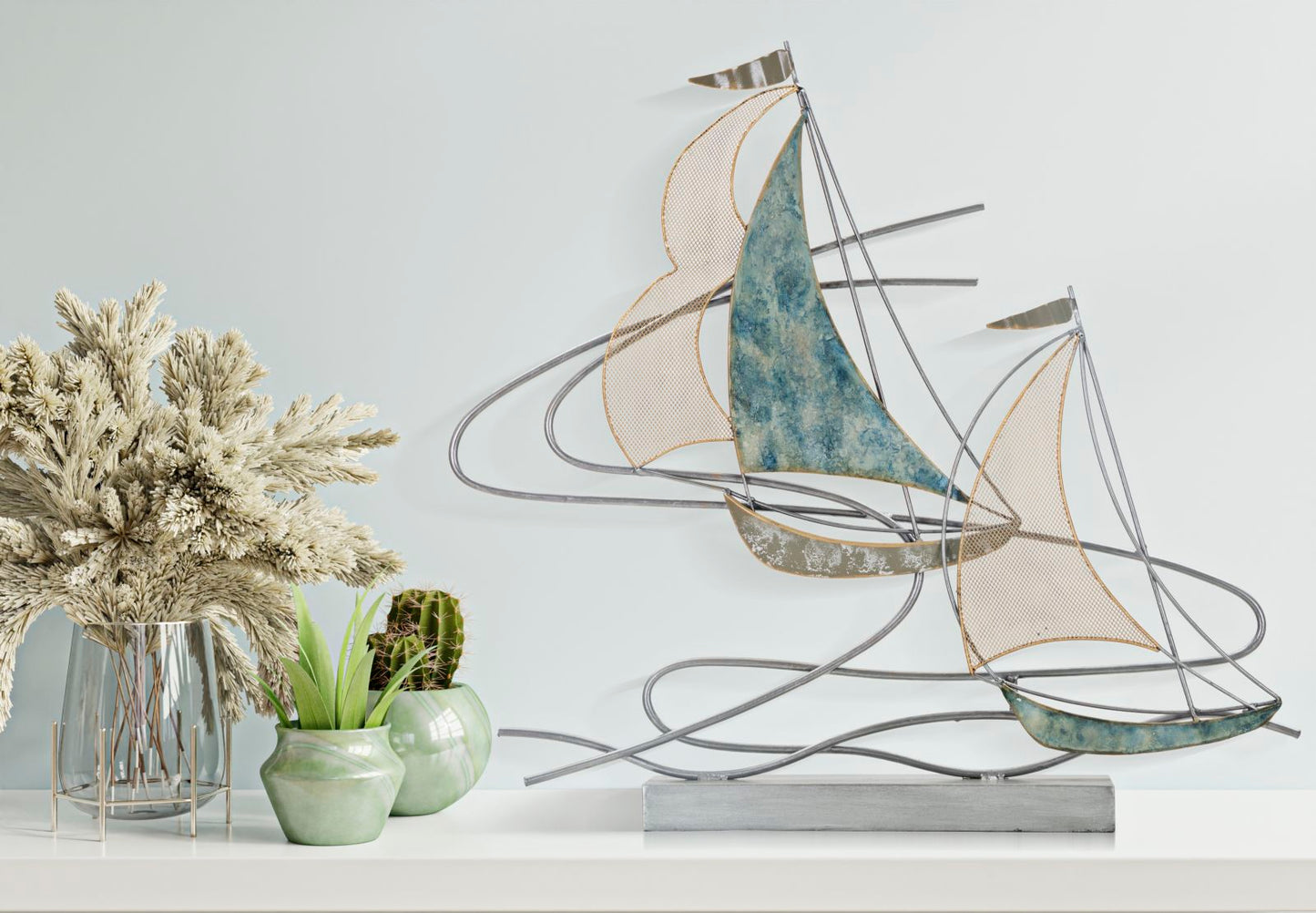 Skulptura regata cm 64x8,9x60