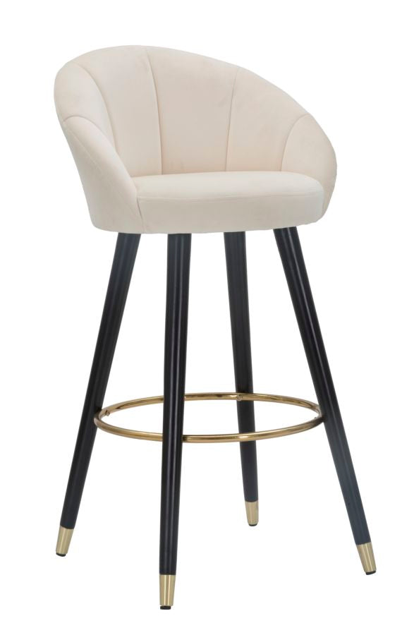 Barska stolica Prague krem 55x56x104 cm