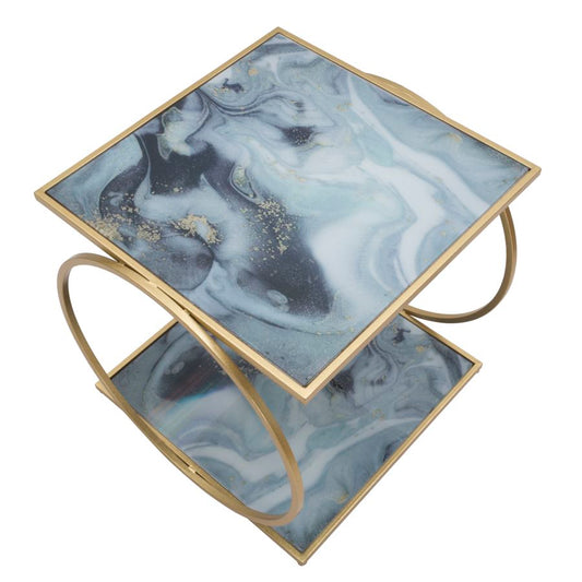 Stol glam 2 razina cm 52,5x50x51