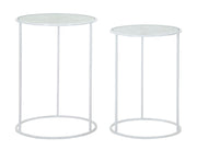 Stol HAYLEY ø 43x60-38x55 cm