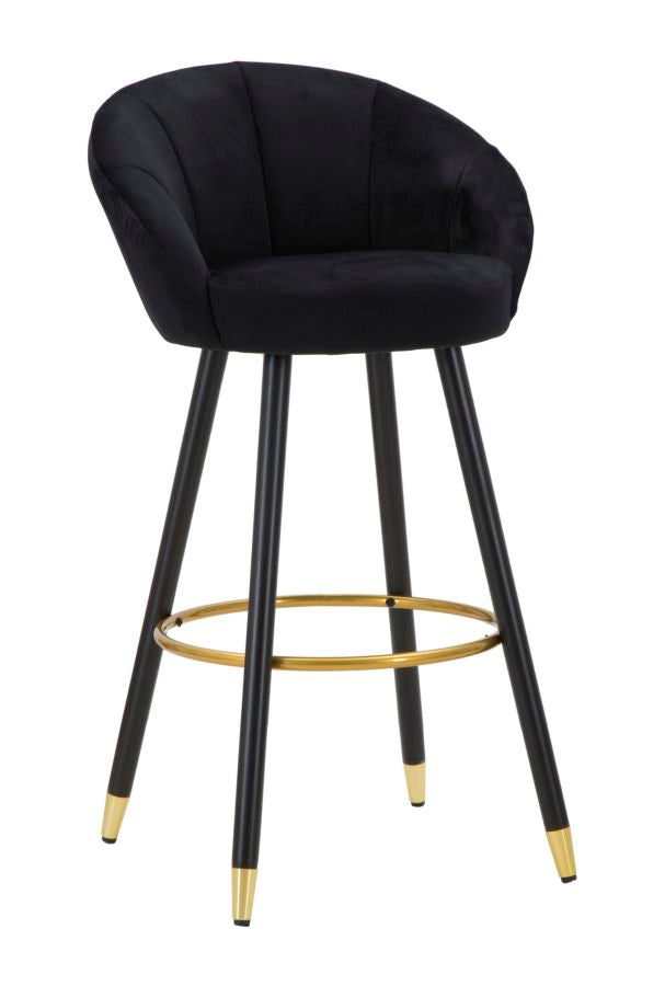 Barska stolica Prague nero cm 55x56x104