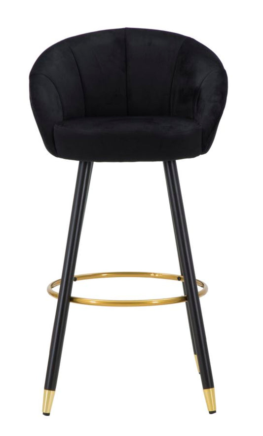 Barski stolac Prague nero cm 55x56x104
