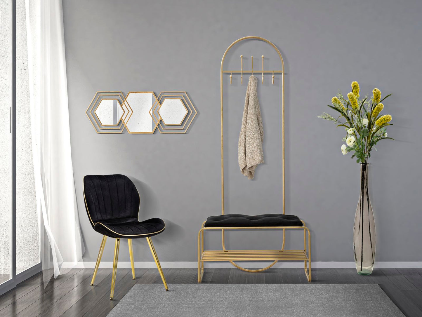 Klupa CECILIA 180x80x38,5 cm