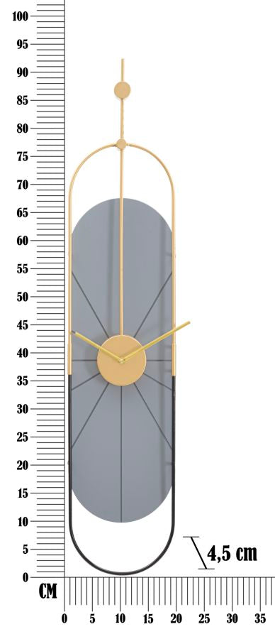 Zidni sat slim cm 20x4,5x93,5