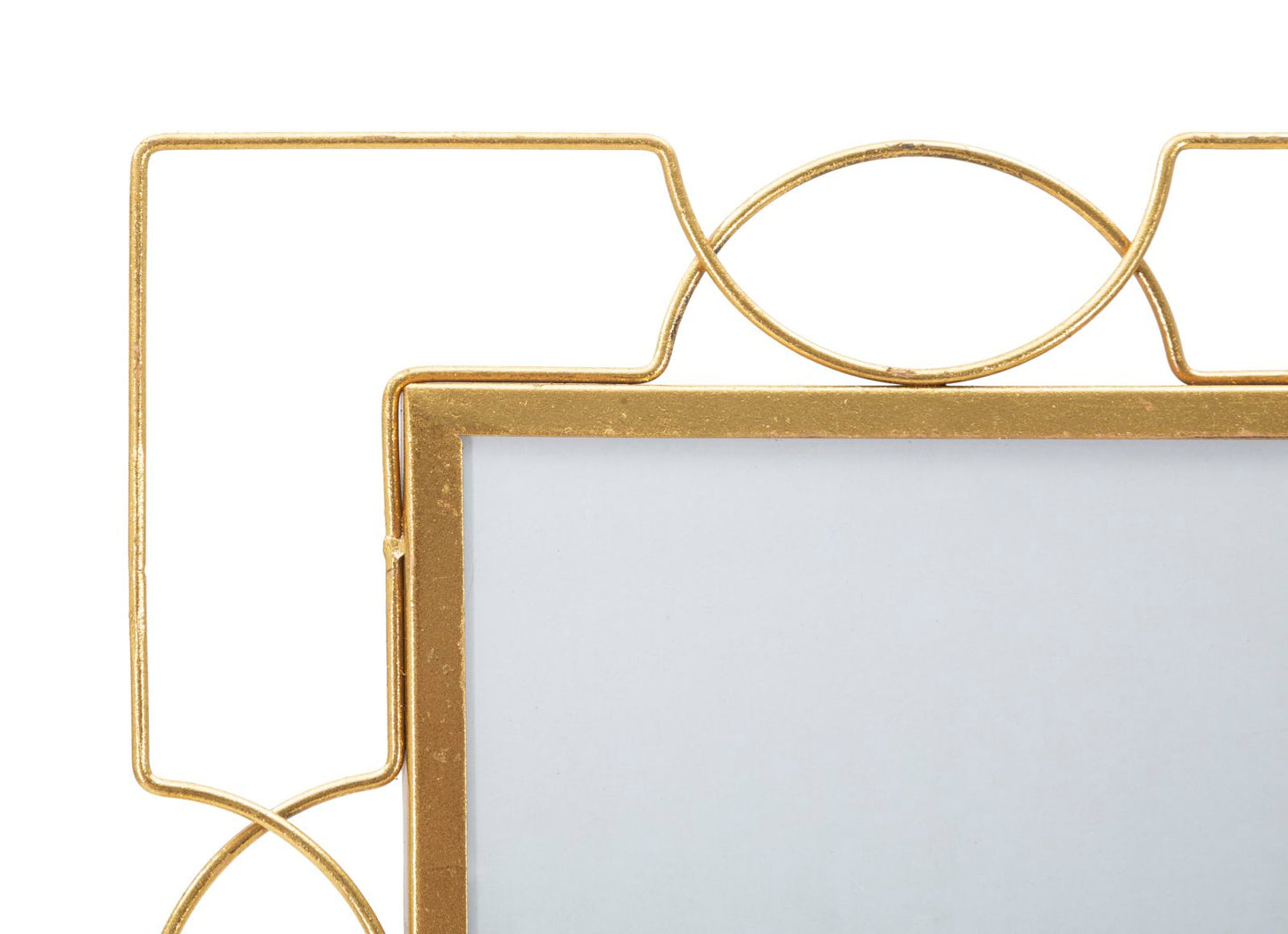 Metalni okvir glam u cm 30,5x18,5x33,6 (veličina fotografije 20x25)