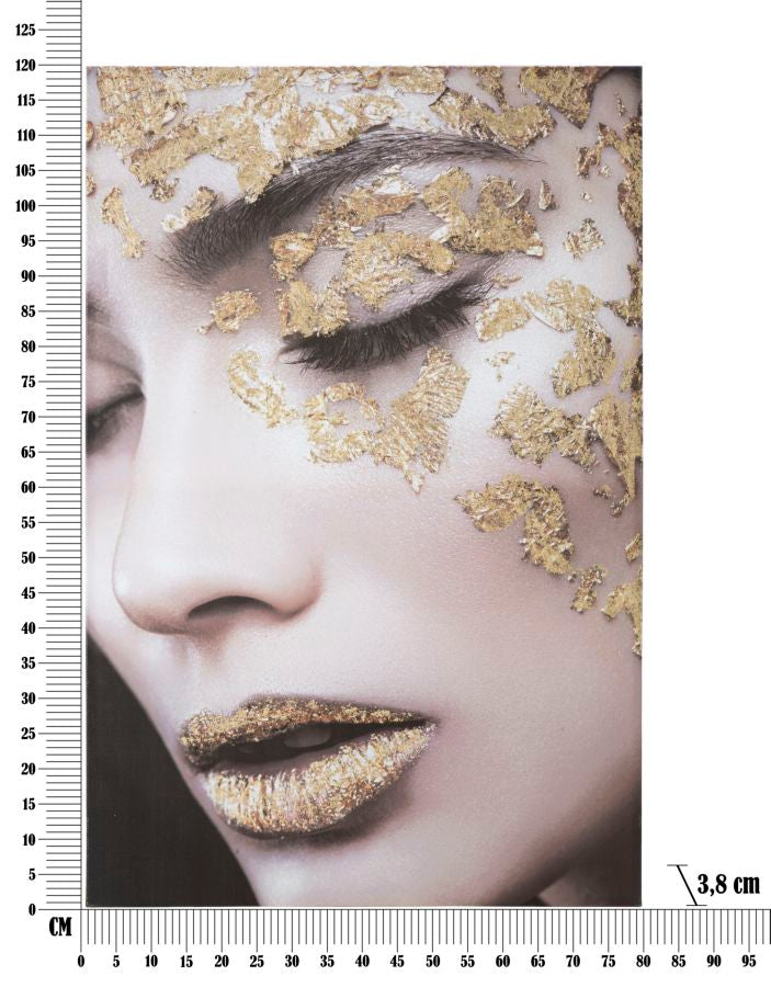 Slika lijepa dama cm 80x3,8x120