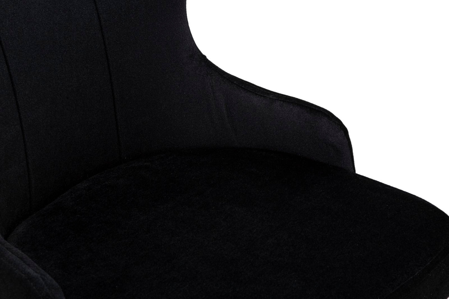 Garnitura stolica Kelebek crne 2kom cm 52x60x95
