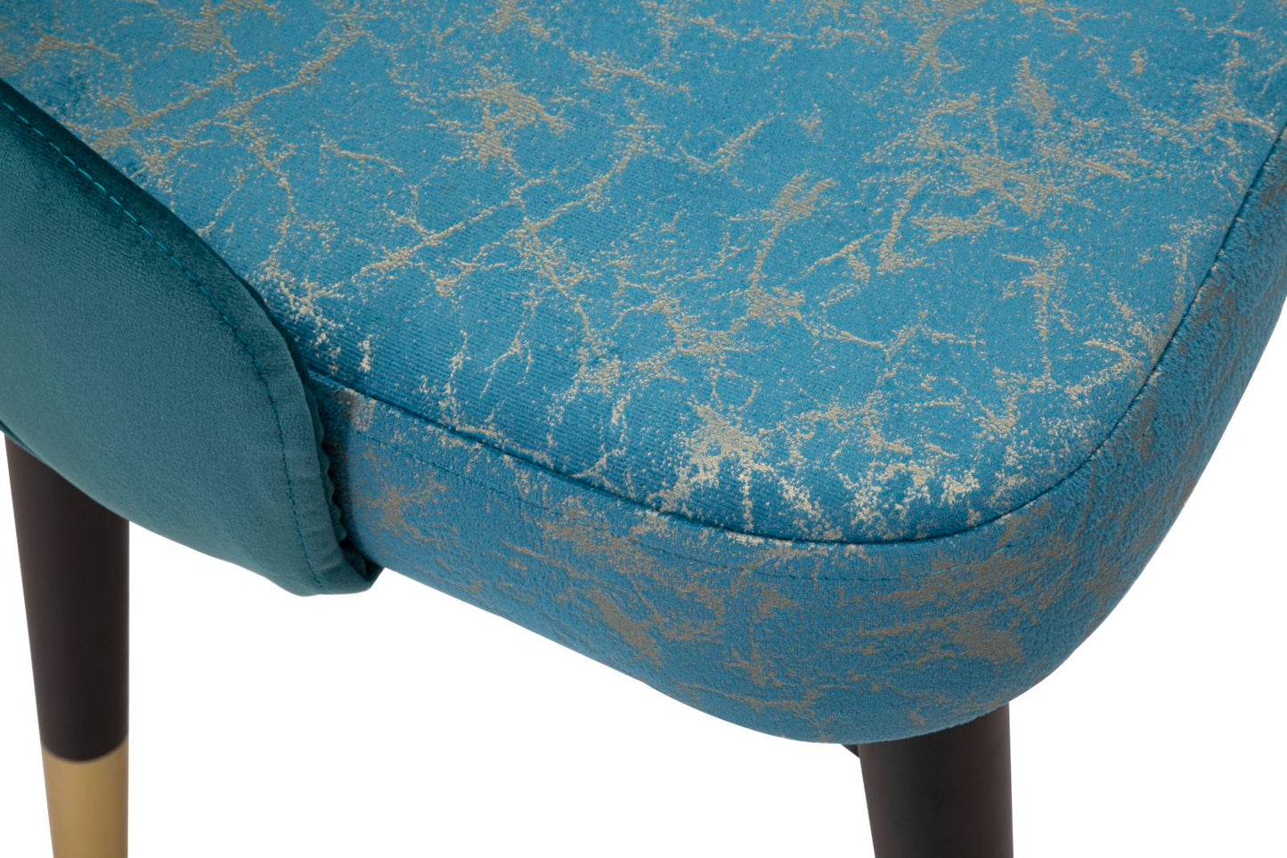 Garnitura stolica Kelebek teal 2 kom cm 52x60x95
