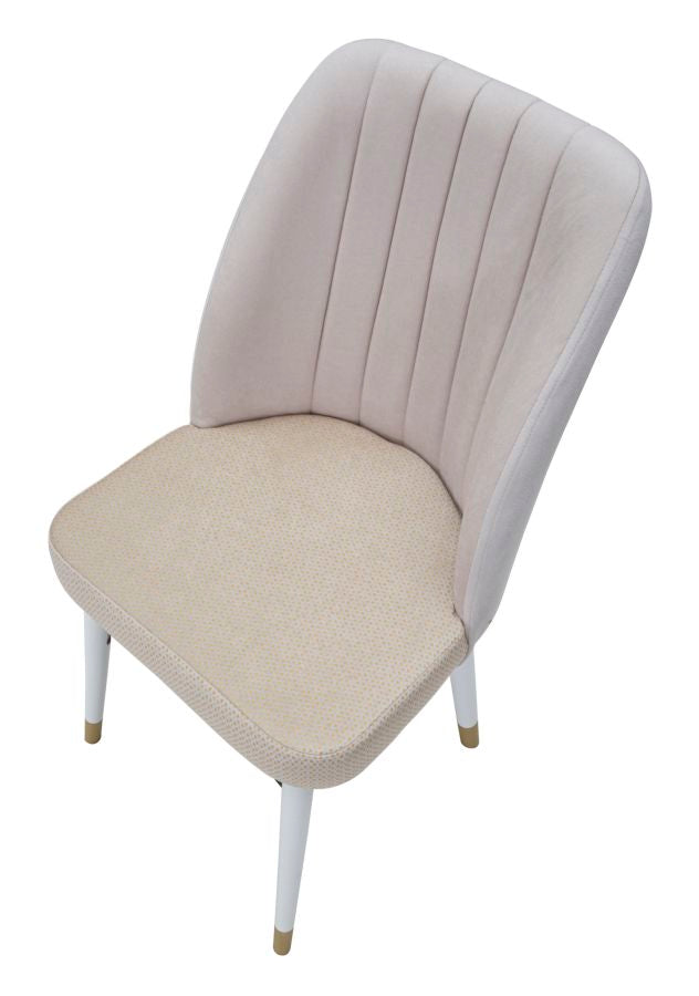 Garnitura stolica Bella krem 2 kom cm 50x49x92,5