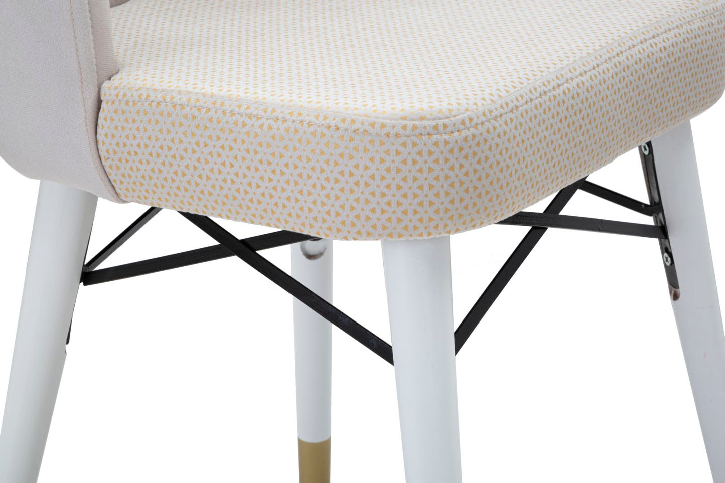 Garnitura stolica Bella krem 2 kom cm 50x49x92,5