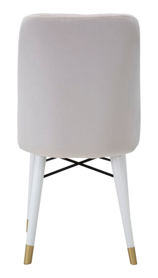 Garnitura stolica Bella krem 2 kom cm 50x49x92,5