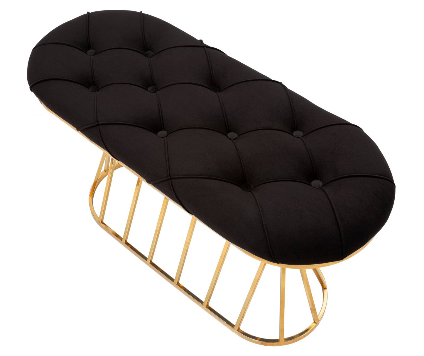 Klupica crna cm 91x38x52