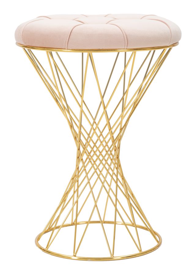 Tabure Tower rozi cm ø 41x50