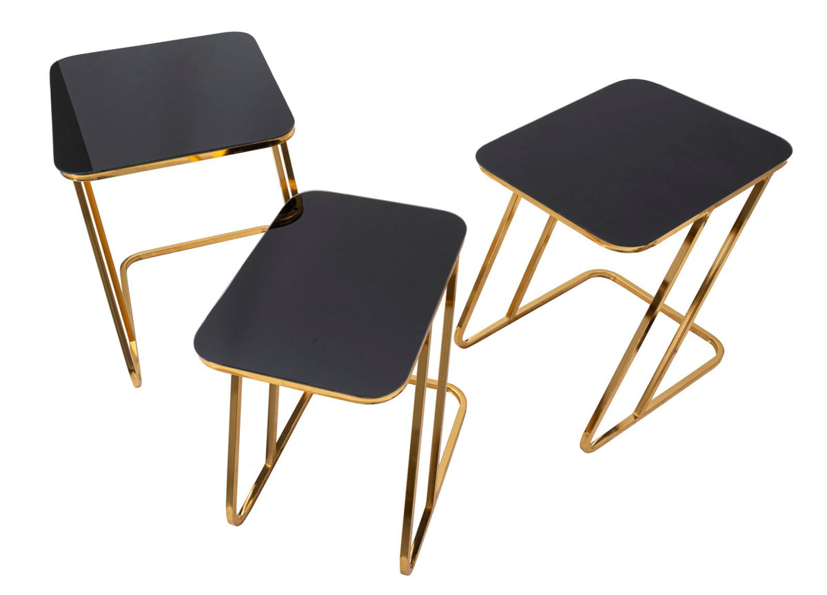 Stol CAMRYN 44x50,5x55,5-39x49x51-34x47x45 cm