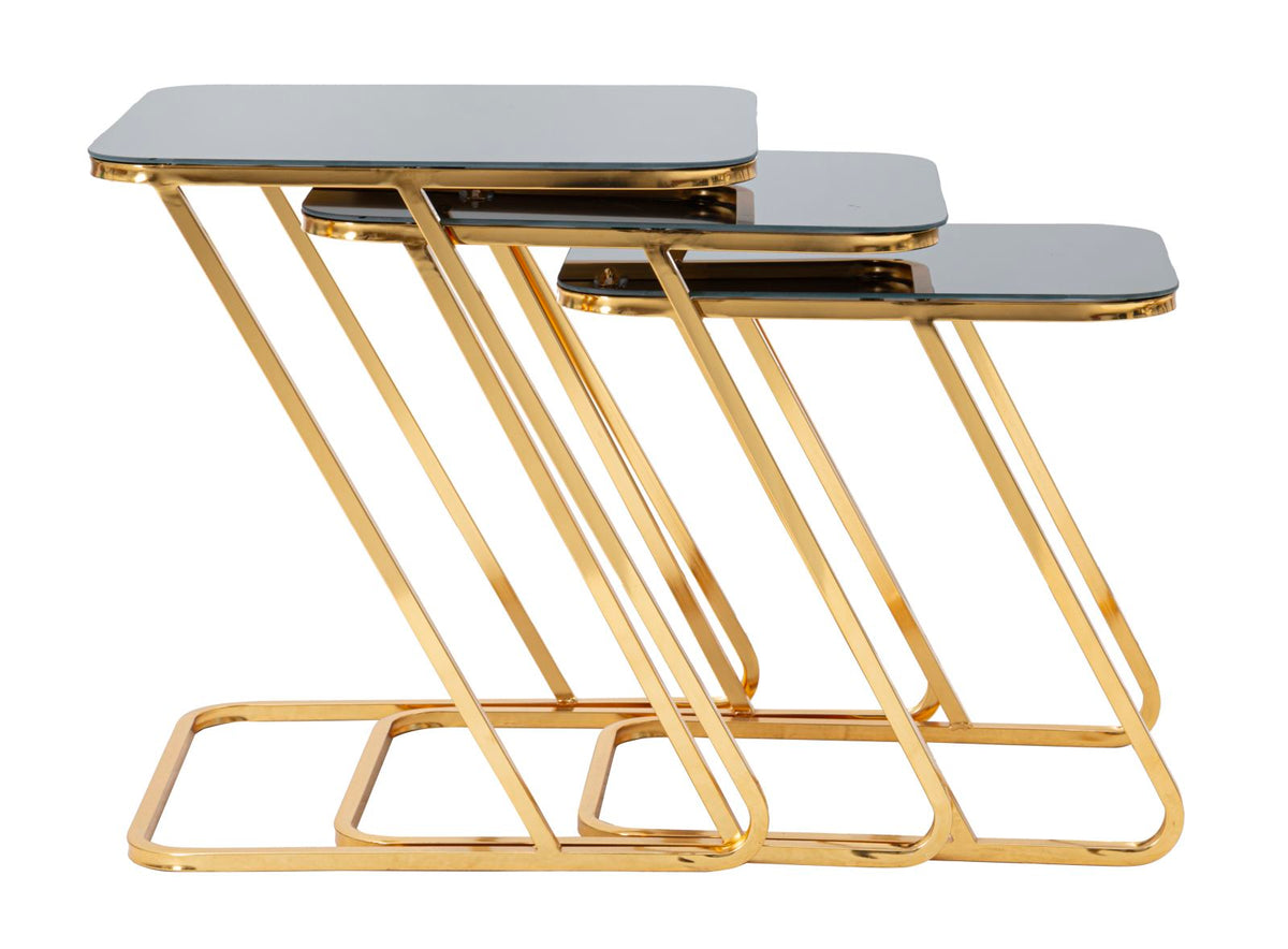 Stol CAMRYN 44x50,5x55,5-39x49x51-34x47x45 cm