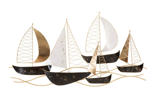 Metalni zidni panel regata new 115x5x63