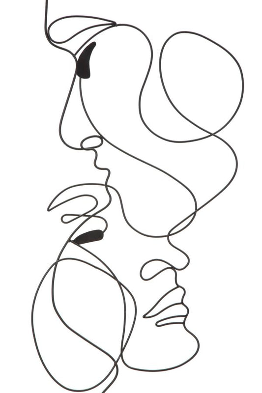 Zidna dekoracija MAXWELL 100x70x1 cm