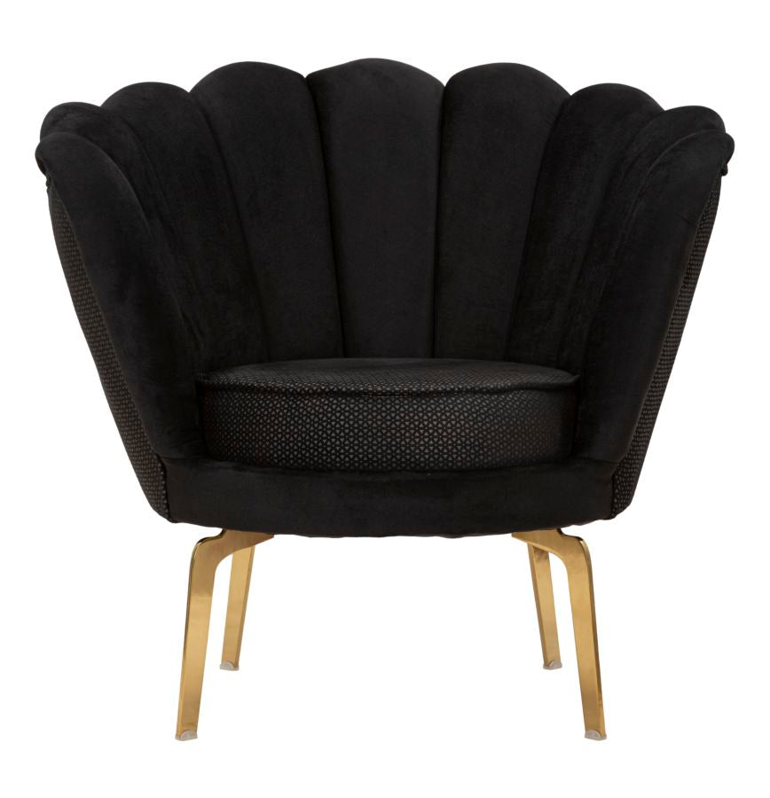Fotelja Vienna plus crna cm 83x76x78