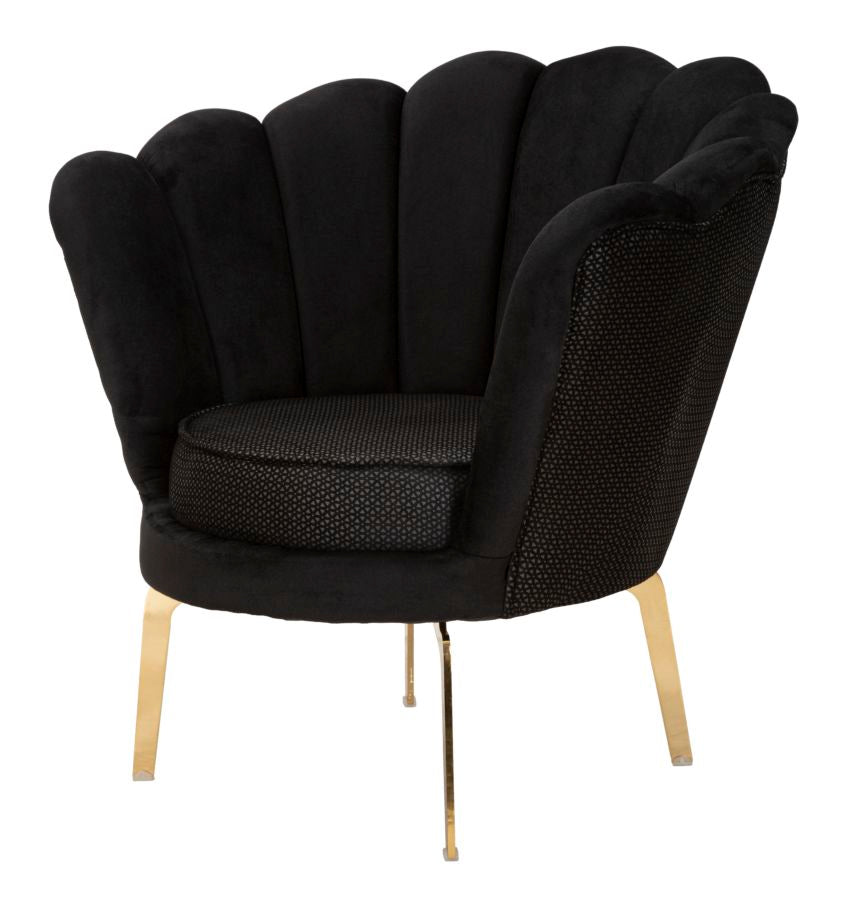 Fotelja Vienna plus crna cm 83x76x78
